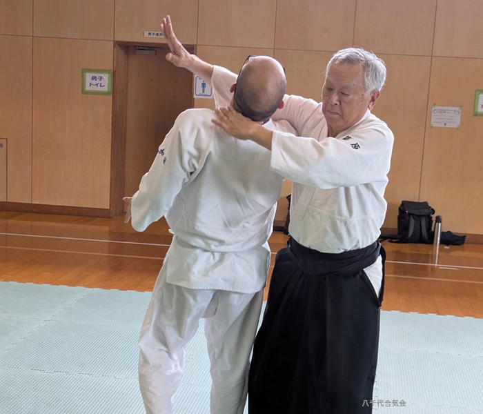 八千代合気会一般部の稽古